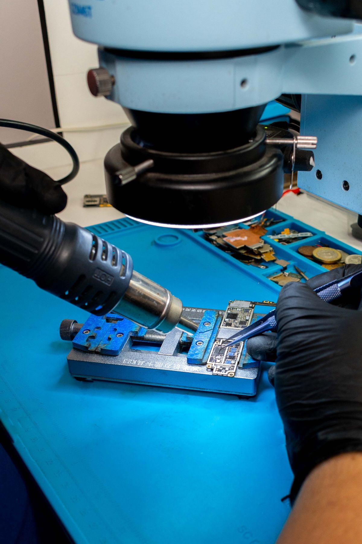 Ablauf und Elektronikservice bei FeinLab